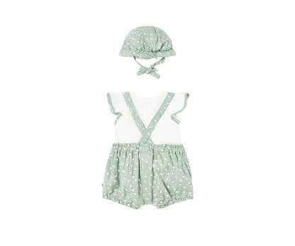 Conjunto Corto Con Sombrero |Verde  Mayoral