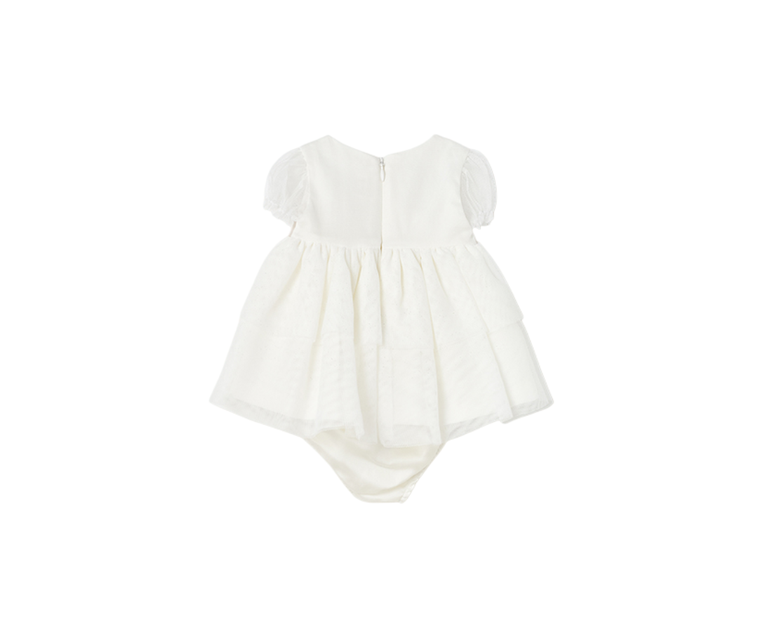 Vestido Tul Ceremonia Niña Canastilla Mayoral