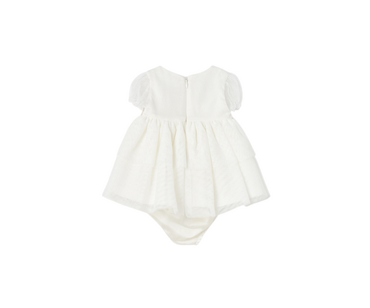 Vestido Tul Ceremonia Niña Canastilla Mayoral