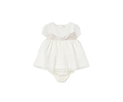 Vestido Tul Ceremonia Niña Canastilla Mayoral