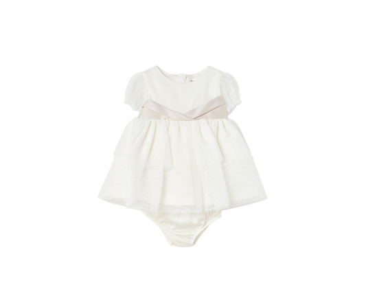 Vestido Tul Ceremonia Niña Canastilla Mayoral
