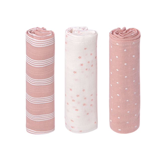 Set 3 Gasas Pequeñas | Misty Pink Mayoral