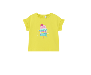 Camiseta Manga Corta Niña Citrón Mayoral