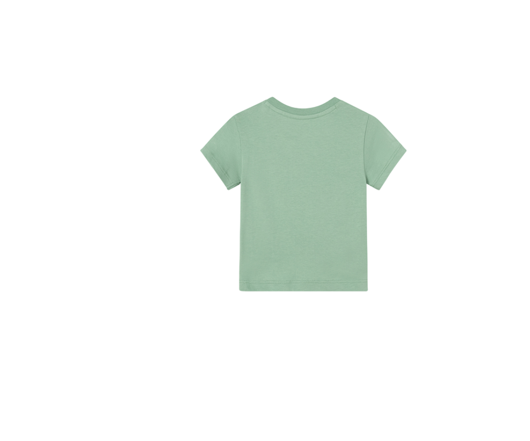 Camiseta Aplique Croco Niño Eucalipto  Mayoral