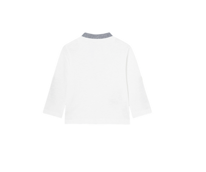 Camiseta Vestir Panadera Blanco Mayoral