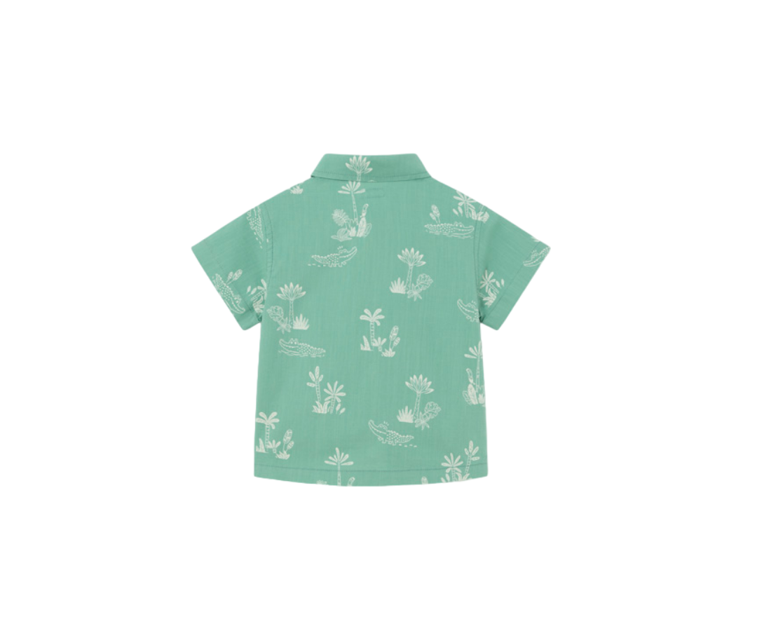 Camisa Manga Corta Estampada Eucalipto  Mayoral