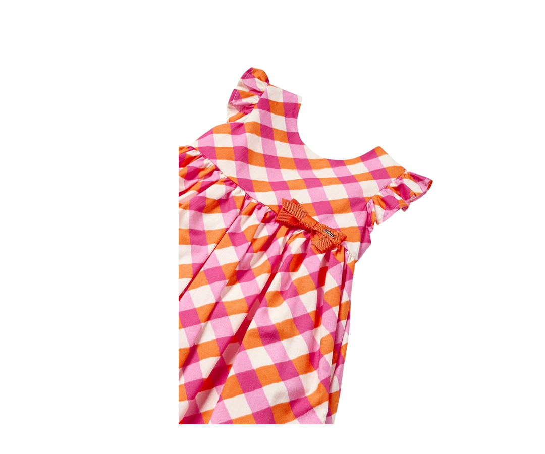 Vestido Estampado Niña Magenta Mayoral