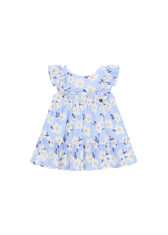 Vestido Estampado Niña Añil Mayoral