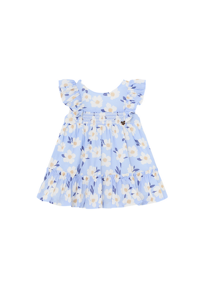 Vestido Estampado Niña Añil Mayoral