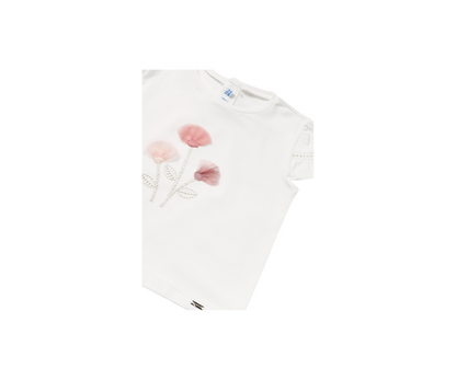Conjunto Falda Tul Plisado Niña Pastel Mayoral