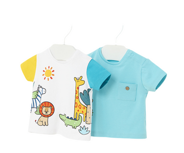 Set 2 Camisetas Bebes Lago Mayoral