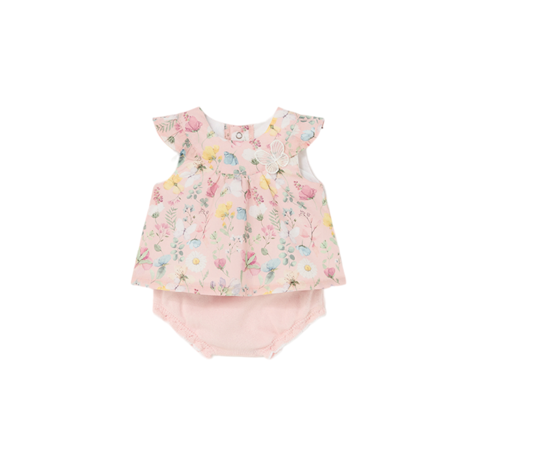 Conjunto Short Tricot Bebas Nude Mayoral