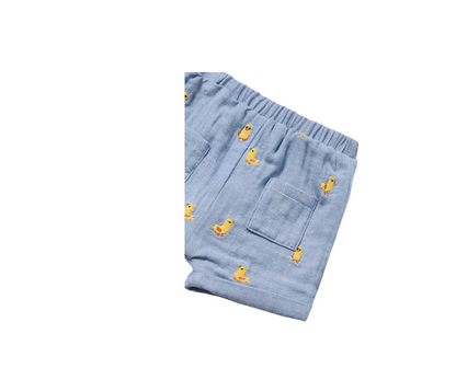 Conjunto Pantalón Bordado Y Camiseta Bebes Mayoral