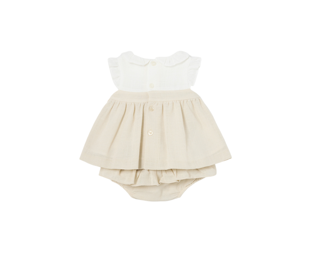 Conjunto Blusón Lino Bebas Lino Mayoral