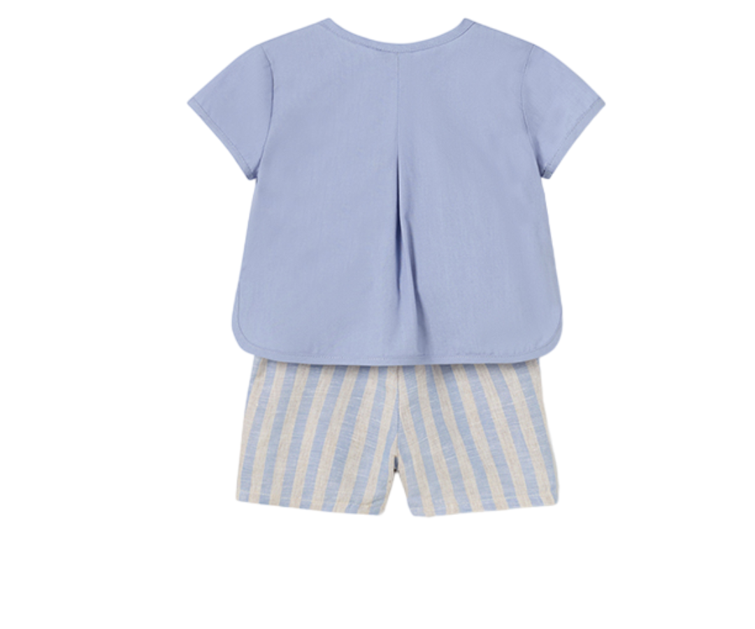 Conjunto Pantalón Corto Plana Bebes Niagara Mayoral