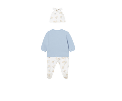 Conjunto Polaina Y Gorro Bebes Cielo Mayoral