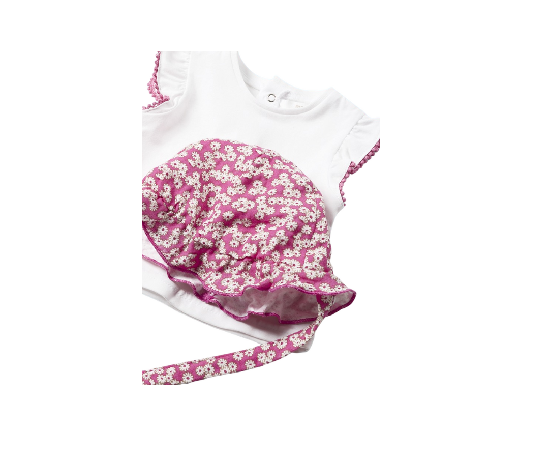 Conjunto Peto Con Gorro Bebas Juicy  Mayoral