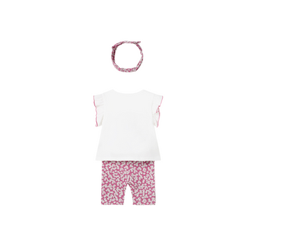 Conjunto Capri Con Diadema Bebas Blanco Mayoral