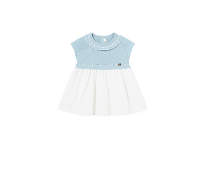 Vestido Combinado Tricot  Bebas  Cristal Mayoral