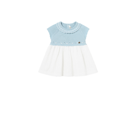 Vestido Combinado Tricot  Bebas  Cristal Mayoral