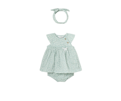 Vestido Gasa Con Diadema Bebas Jade  Mayoral