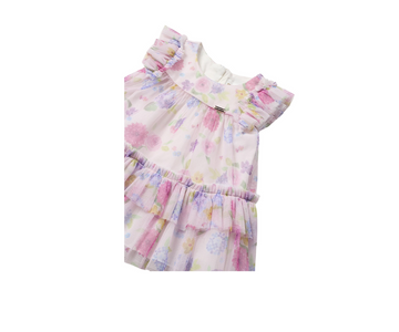 Vestido Tul Estampado  Bebas Lullaby Mayoral