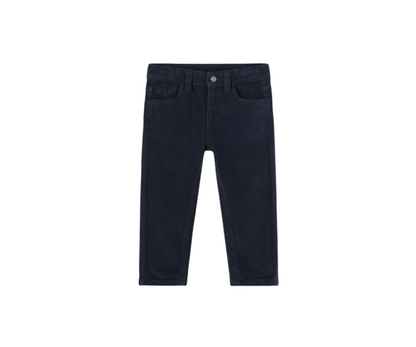 Pantalón Pana Slim Fit Básico Marino Mayoral