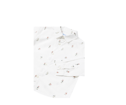 Camisa M/L Estampada Osos Mayoral