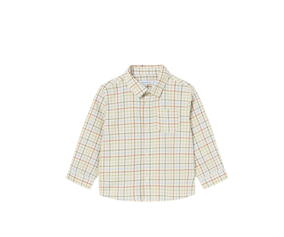Camisa M/L Cuadros Viella Bosque Mayoral