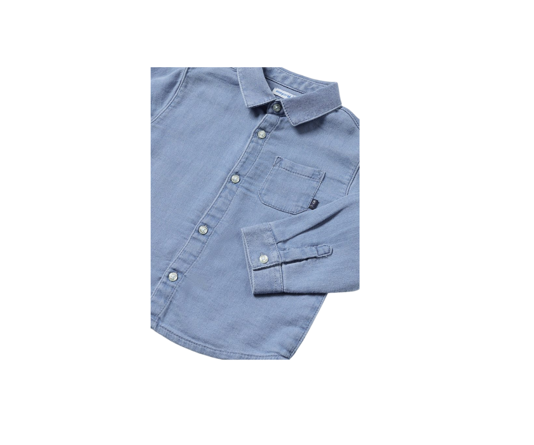 Camisa M/L Soft Denim  Medio Mayoral