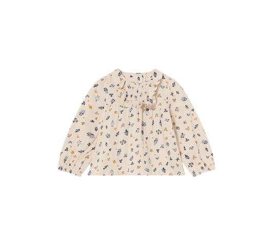 Blusa Gasa Estampada Garbanzo   Mayoral