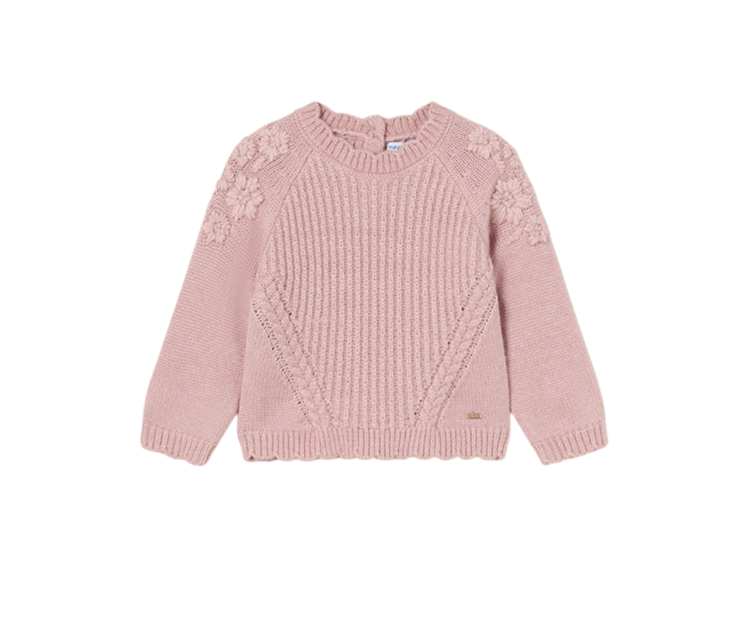 Jersey Flores Bordadas Petalo Vig Mayoral