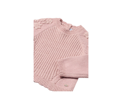 Jersey Flores Bordadas Petalo Vig Mayoral