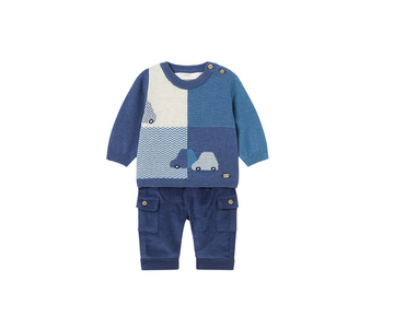 Conjunto Pantalón Largo Jersey Arándano Mayoral