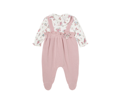 Pelele Peto Rosa Baby Mayoral