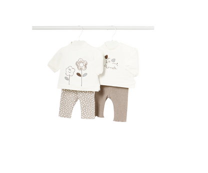 Conjunto Leggings 4 Piezas Tiramisú  V Mayoral