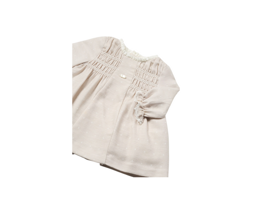 Vestido Nido De Abeja Nuez Mayoral
