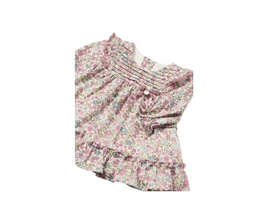 Vestido Estampado Rosa Baby Mayoral
