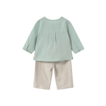 Conj. Pantalón Largo y Camisa Jade-Lino - Mayoral