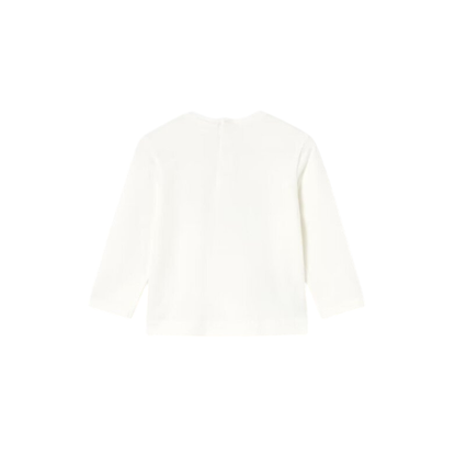 Camiseta M/L Niña | Nata - Mayoral