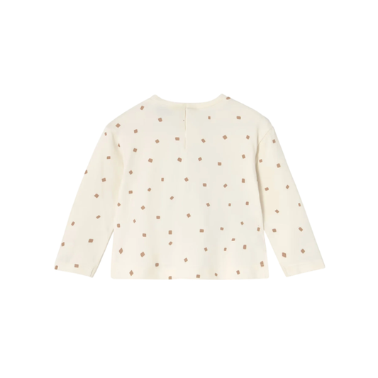 Camiseta M/L Estampada Niña | Macchiato - Mayoral