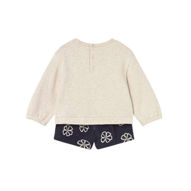 Conj. Bermuda Punto Jacquard | Niña - Mayoral