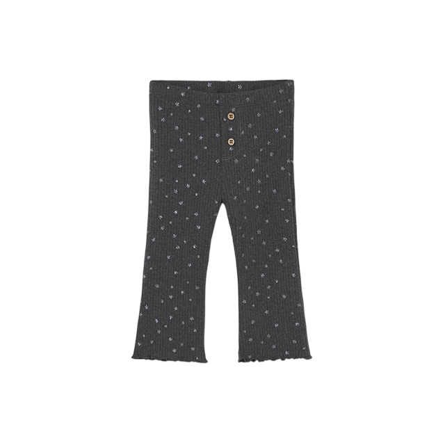 Leggings Flared Canale Niña | Plomo Vig - Mayoral