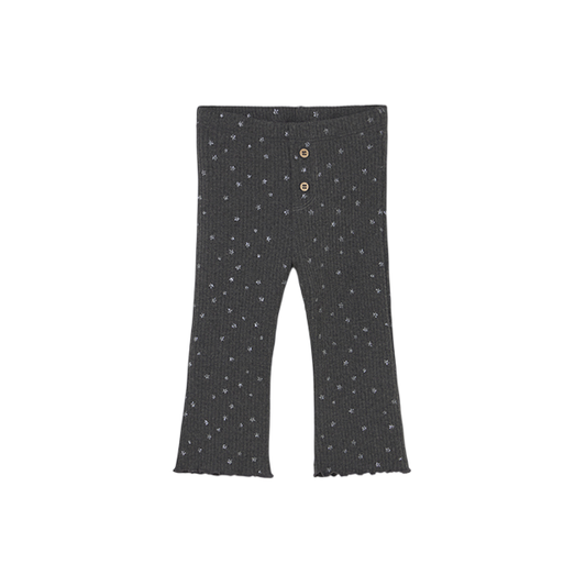 Leggings Flared Canale Niña | Plomo Vig - Mayoral