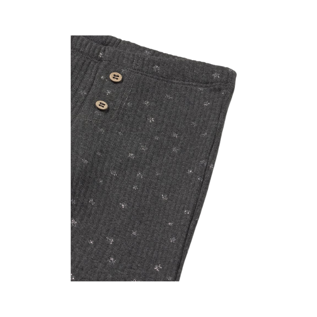 Leggings Flared Canale Niña | Plomo Vig - Mayoral