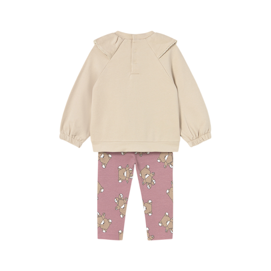 Conjunto Leggings Pullover  Niña | Orquídea - Mayoral