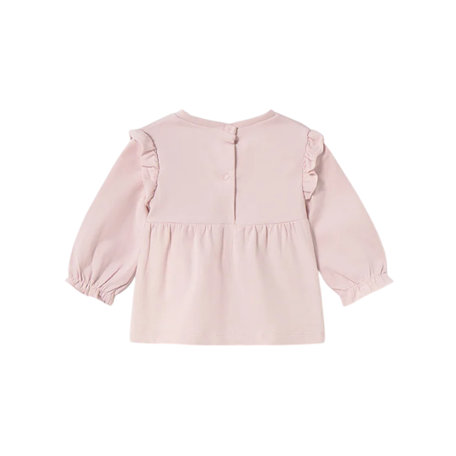 Camiseta M/L Niña | Rosa Baby - Mayoral