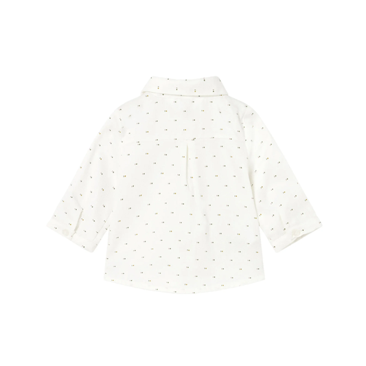 Camisa M/L Pajarita Niño | Aceite - Mayoral