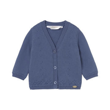 Chaqueta Cuello Pico Tricot Niño | Ártico - Mayoral