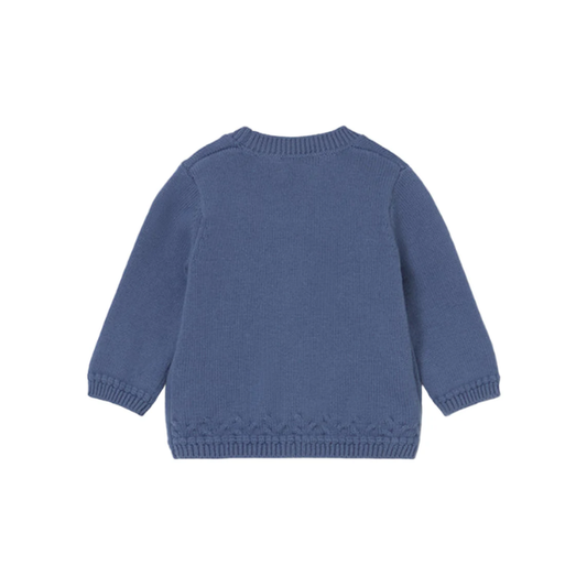 Chaqueta Cuello Pico Tricot Niño | Ártico - Mayoral